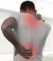 Muscle strain or spasms